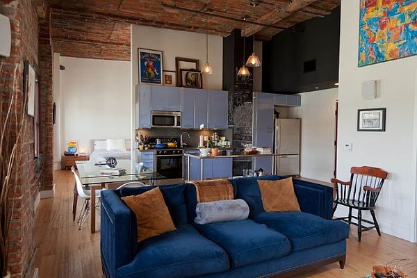 Intérieur moderne dans le style loft: style loft à l'intérieur de l'appartement, idées de photos