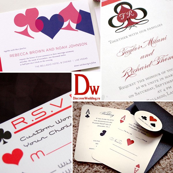 Les invitations de mariage les plus originales: photos, idées d'invitations de mariage