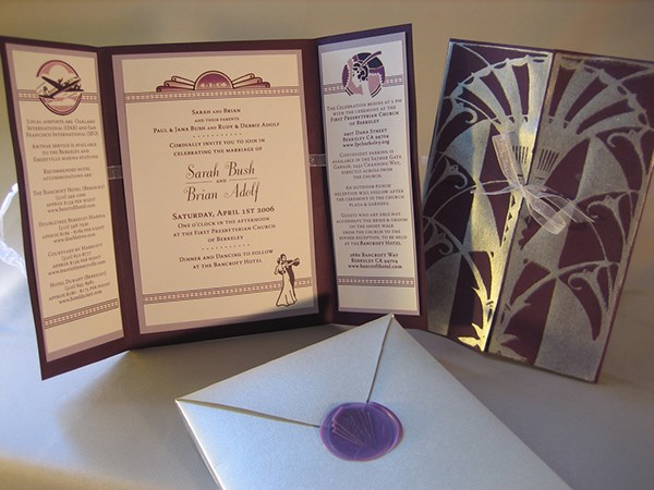 Les invitations de mariage les plus originales: photos, idées d'invitations de mariage