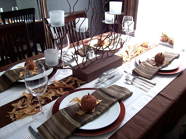 Réglage de la table de fête: comment organiser magnifiquement une table à la maison - photo