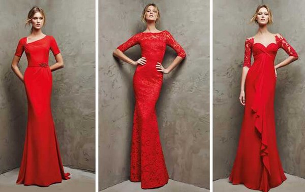 De vakreste røde kjolene 2020-2021: bilder, nyheter