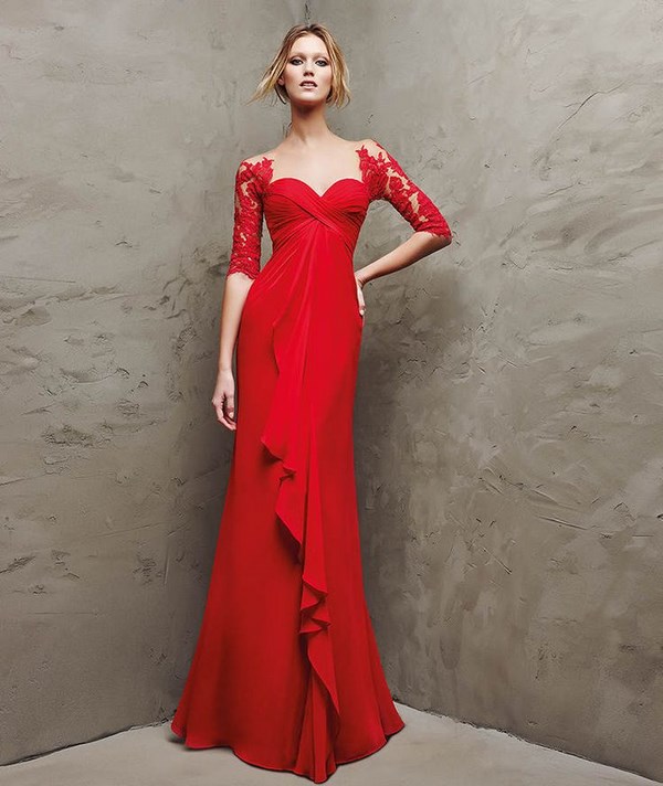 De vakreste røde kjolene 2020-2021: bilder, nyheter