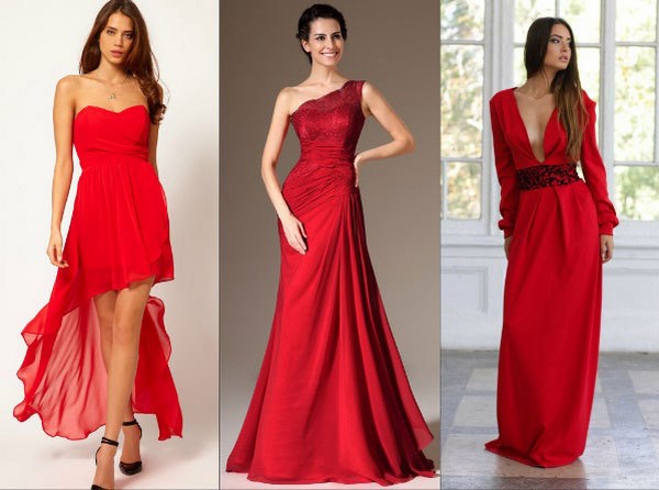 Najkrajšie červené šaty 2020-2021: fotografie, novinky