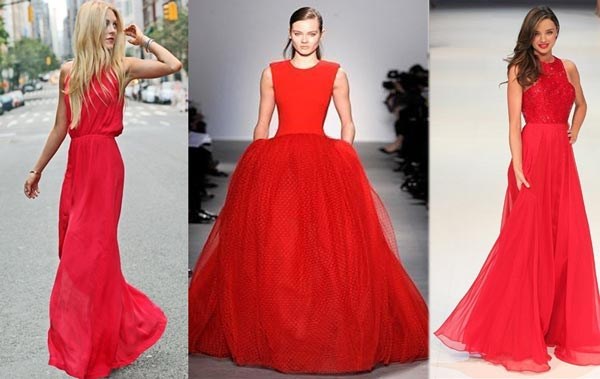 اجمل الفساتين الحمراء 2020-2021: صور، اخبار