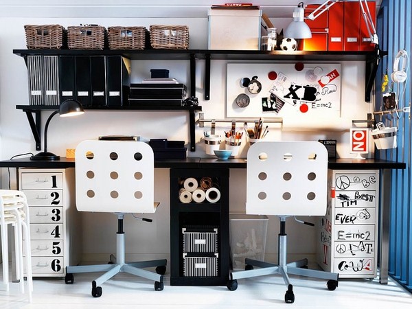 Comment organiser un espace de travail: photos, idées pour concevoir un lieu de travail