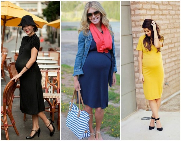 Moda per a dones embarassades 2019-2020: foto de roba de moda per a embarassades