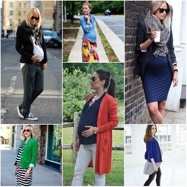 Мода за бременни жени 2019-2020: модни дрехи за бременни жени снимка