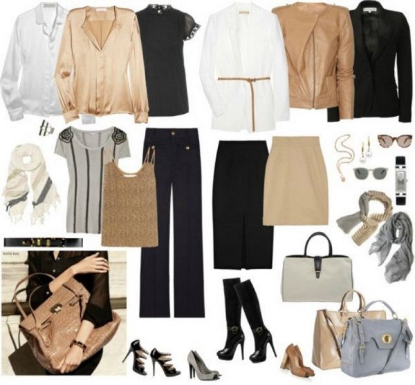 Fashionable basic wardrobe for women: a photo, how to make a basic wardrobe