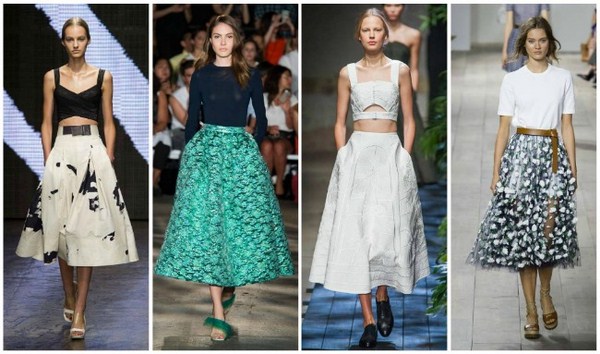 Faldas de moda primavera-verano 2019-2020: fotos, tendencias