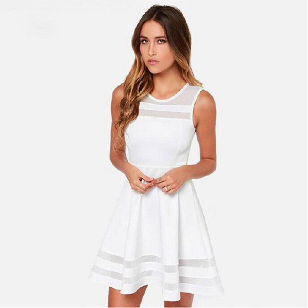 Beautiful white dresses 2020-2021, photo, news