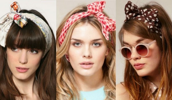Fashionable headbands for 2020-2021: photo