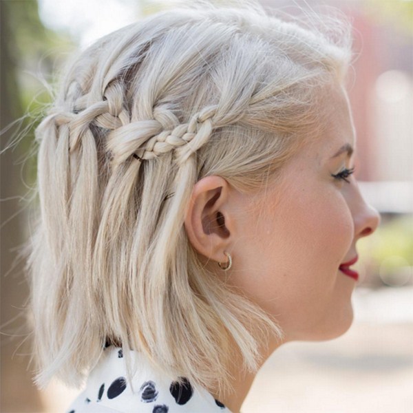 Beautiful pigtails on medium hair 2020-2021: photo ideas