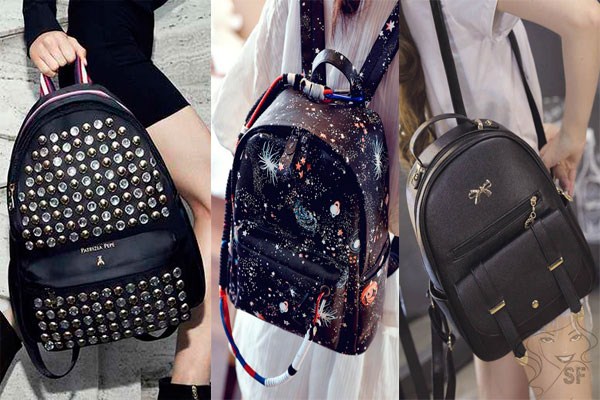 Şık kadın sırt çantaları 2020-2021, moda sırt çantaları fotoğrafı