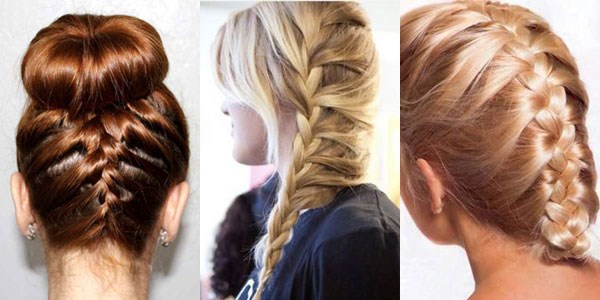 Original hairstyles with weaving 2020-2021, photos, ideas