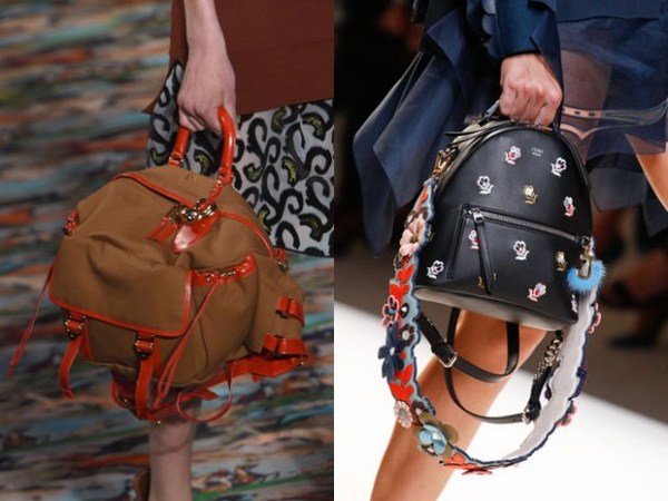 Şık kadın sırt çantaları 2020-2021, moda sırt çantaları fotoğrafı