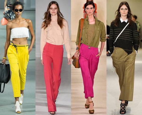 Kadınlar için şık ve şık pantolon 2020-2021 - fotoğraflar, pantolon moda trendleri