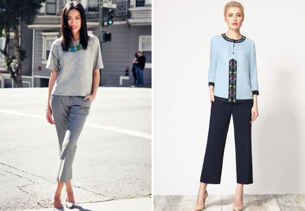 Κομψά και μοντέρνα παντελόνια για τις γυναίκες 2020-2021 - φωτογραφίες, τάσεις μόδας παντελόνι