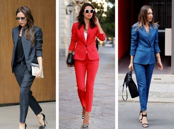 Fashionable women's trouser suits 2020-2021: photos, news, trends