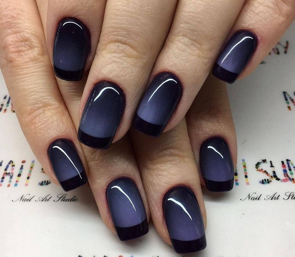 Fashionable manicure winter 2019-2020, ideas, new items, trends - photo