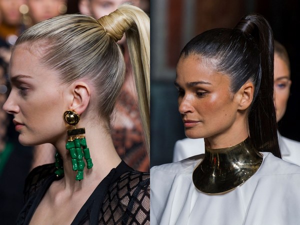 Stylish ponytail hairstyle: the best examples and ideas of ponytail hairstyles - photo