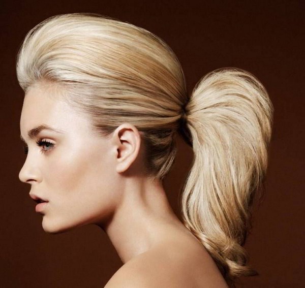 Estil de cabell elegant: els millors exemples i idees de pentinats de ponytail - foto