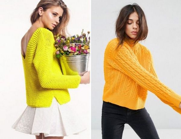 Suéteres de moda 2020-2021 para mujeres: modelos y estilos de puentes - foto