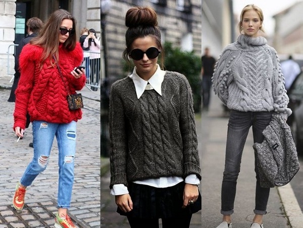 Fashionable sweaters 2020-2021 for women: models and styles of jumpers - photo