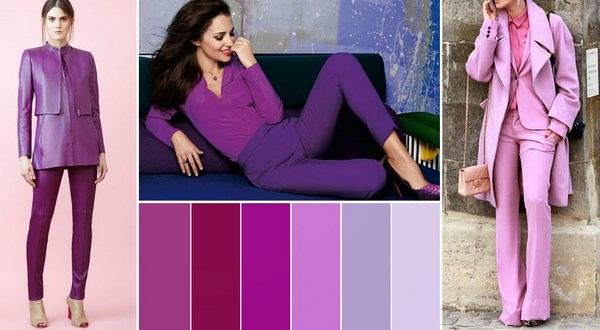 Nejmódnější barvy oblečení 2018: nejlepší barevné kombinace, módní barevné trendy