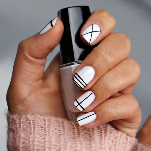 Beautiful black and white manicure 2020-2021: the best ideas in black and white nail design in different styles