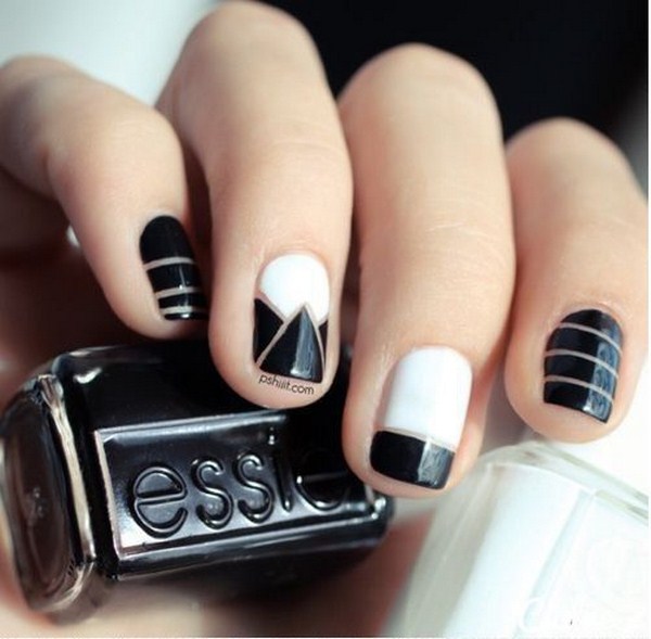 Beautiful black and white manicure 2020-2021: the best ideas in black and white nail design in different styles