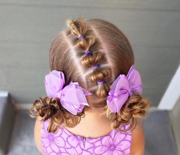 Coiffures de charme pour les filles 2020-2021: idées de photos de coiffures à la maternelle et à l'école