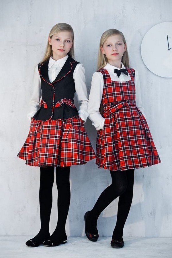 Moderna školska uniforma 2020-2021 za djevojčice i dječake: TOP 100+ ideja za fotografije