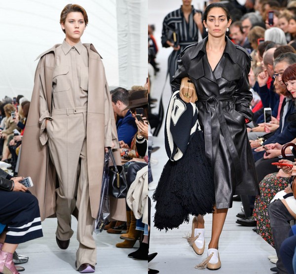 Najštýlovejšie plášte do dažďa a zákopové plášte 2020-2021: módne modely a štýly na fotografii