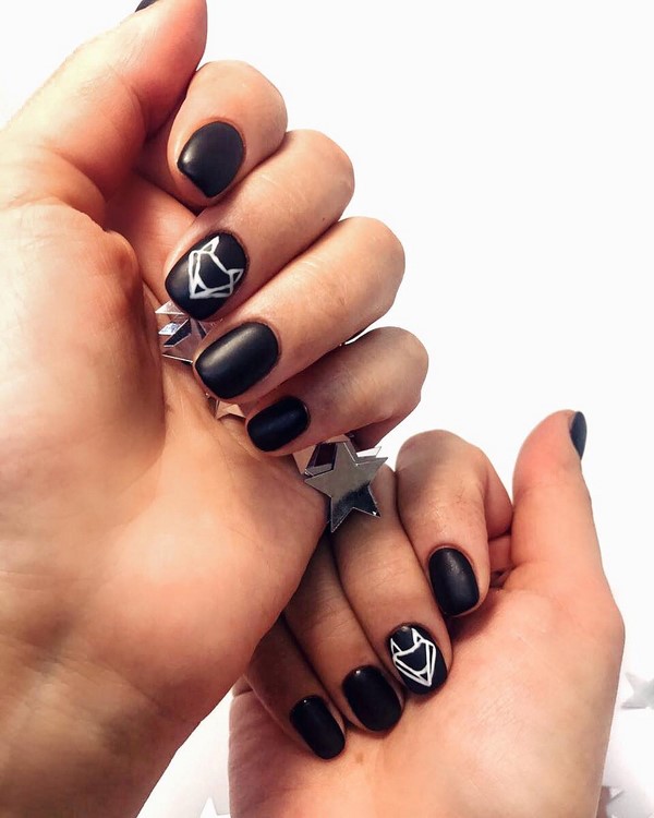New manicure winter 2020-2021: TOP-10 trends of winter nail art