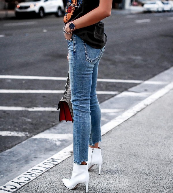 Trendy new jeans for spring-summer 2020-2021 - top bows for spring and summer