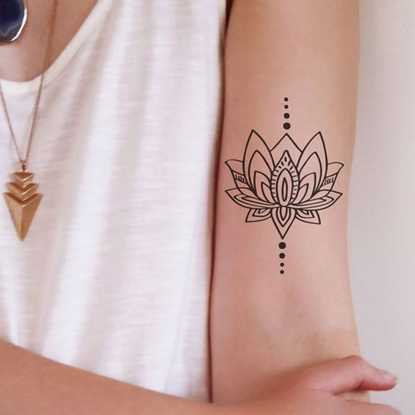 Kreativní nápady pro tetování 2020-2021 pro dívky - módní trendy na fotografii