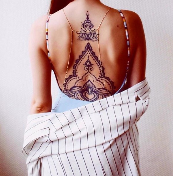 Idéias criativas de tatuagem 2020-2021 para meninas - tendências da moda na foto