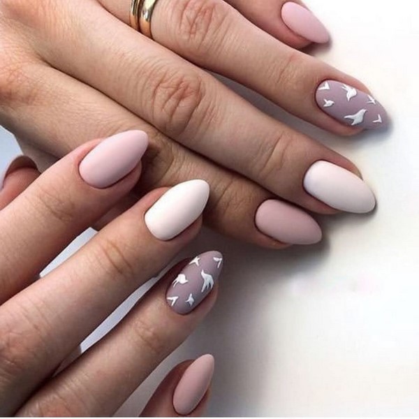 50 shades of beige ... - new trends of beige manicure 2020-2021 for every taste