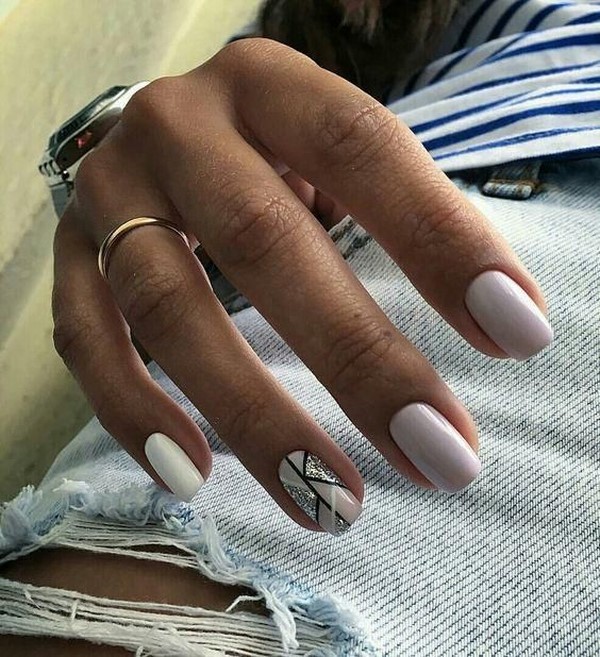 Beautiful manicure for short nails 2020-2021: photo ideas of manicure for short nails