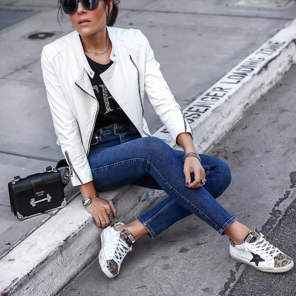 The main trends of the season 2020-2021 on women's leather jackets: photo news