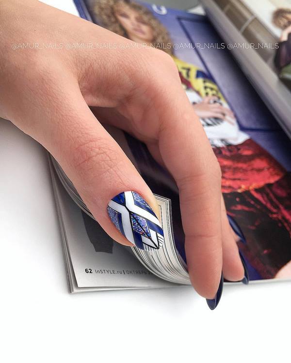 Nove ideje za geometriju manikure 2020-2021 - top 10 novih proizvoda za dizajn noktiju