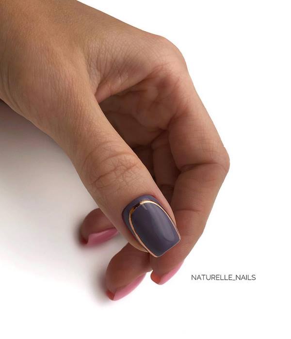 La plus belle manucure simple 2020-2021 - de nouveaux exemples de conception d'ongles simples